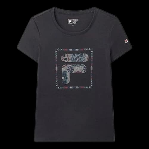 FILA Stylish Simplicity Sports Short Sleeve Blue (Women's)