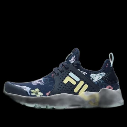 FILA Fpf Series VNTG GS Black/White/Yellow (Women's)