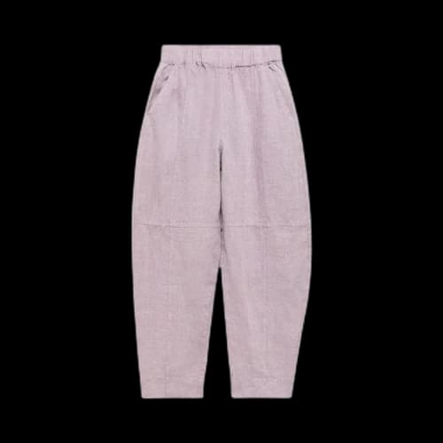 GANNI Hemp Pants 'Lilac'