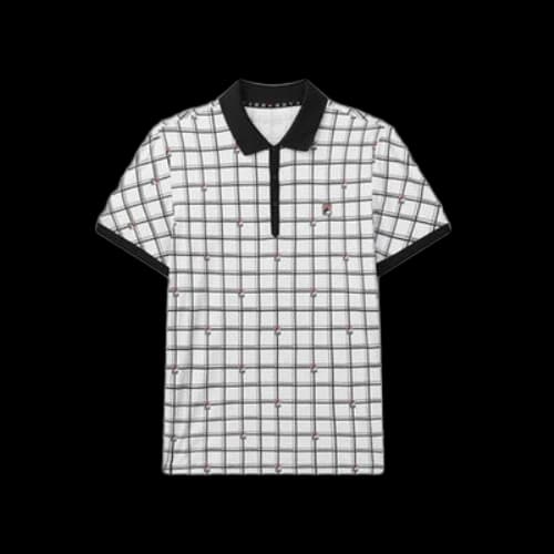 FILA x MIHARA Casual Knit Short Sleeve POLO White