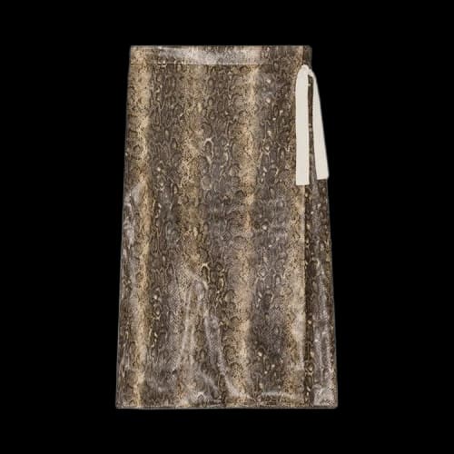 GANNI Snake Wrap Midi Skirt 'Snake'