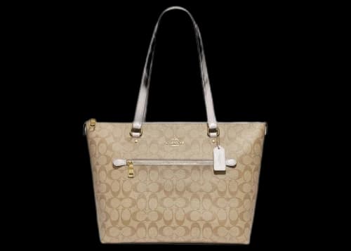 Coach Gallery Tote Bag Light Khaki