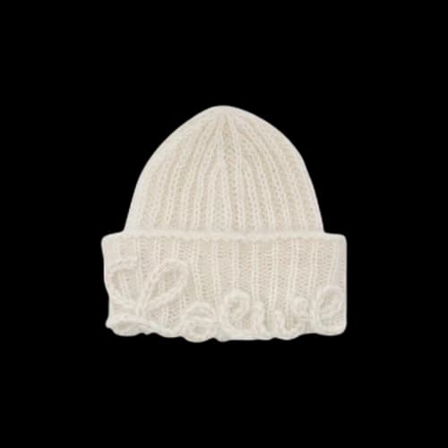 Loewe Mohair Beanie 'White'