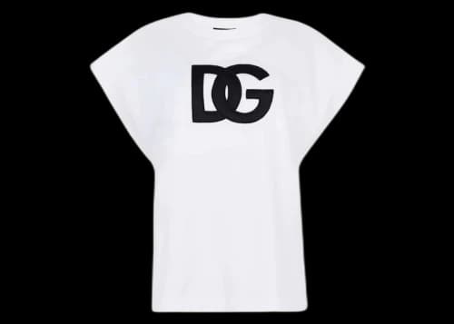 Dolce & Gabbana Logo Patch T-shirt White