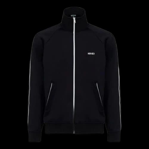 KENZO Zipper Casual Long Sleeves Jacket Black