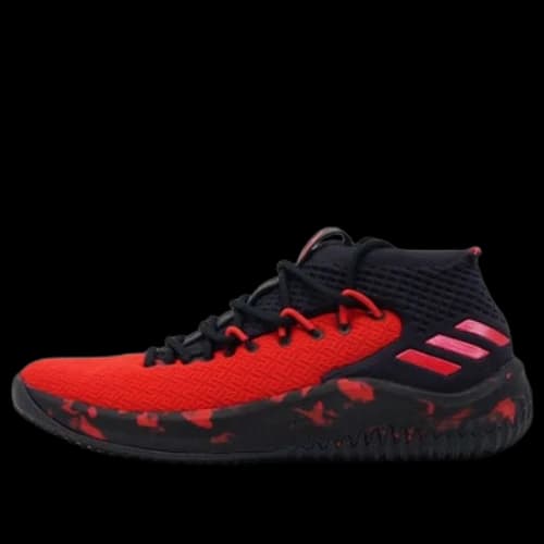 adidas Dame 4 Lillard Shoes 'Red Black'