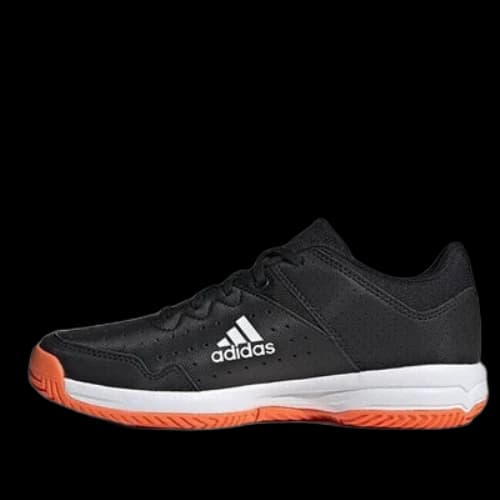 (GS) adidas Court Stabil 'Black White Orange'