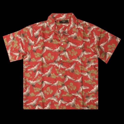 Amiri Crane Collar Shirt 'Red'
