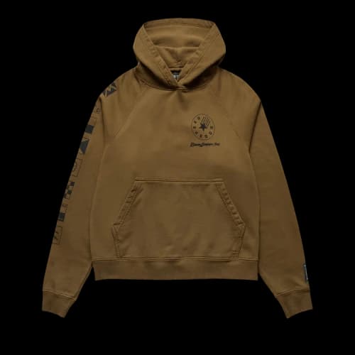 Reese Cooper Flags Hooded Sweatshirt 'Coyote'
