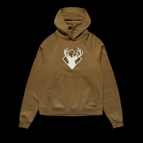 Reese Cooper Deerhead Hooded Sweatshirt 'Coyote'