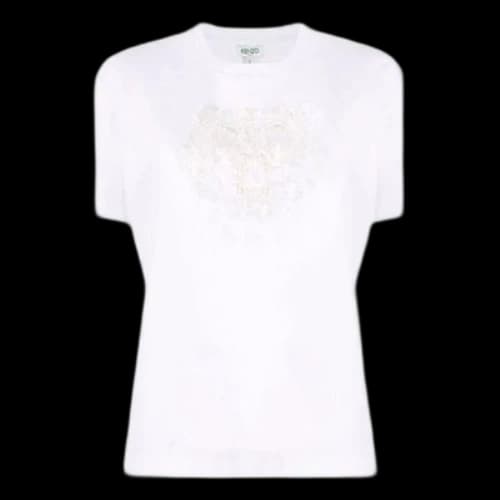 KENZO SS21 Round Neck Short Sleeve White