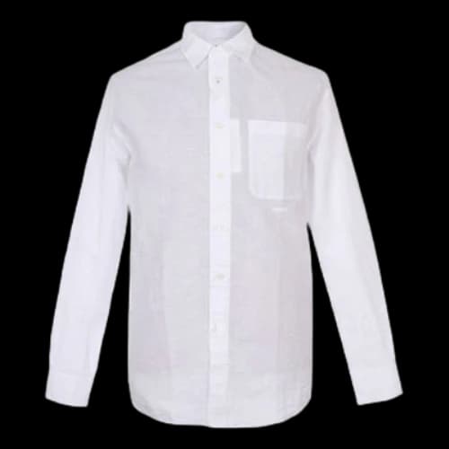 KENZO Loose Version Long Sleeves Shirt White