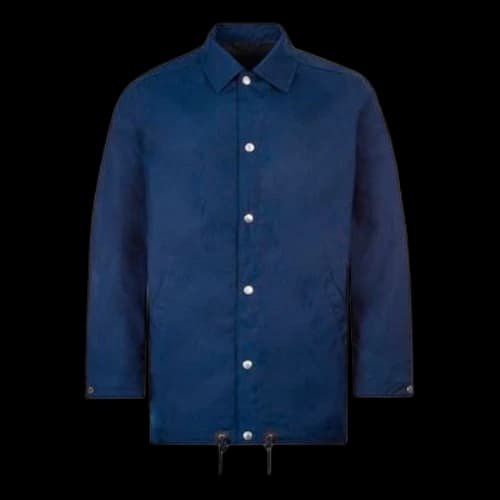 KENZO Back Alphabet Logo lapel Jacket Navy Blue
