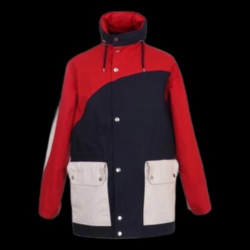 KENZO Hooded Jacket Red Blue