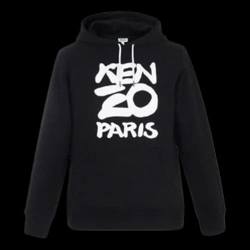 KENZO Large Alphabet Printing Black