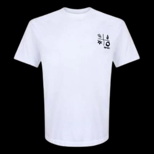 KENZO Cotton Logo Short Sleeve White
