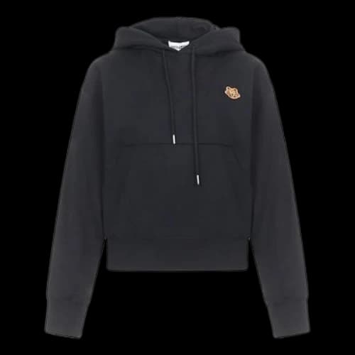KENZO Pattern Hoodie Sports Black (Women's)