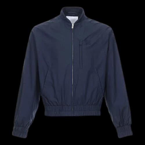 KENZO FW20 Solid Color Cotton Jacket Navy Blue