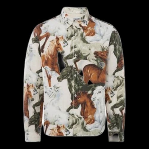 KENZO animal Pattern Printing Casual Jacket Multicolor