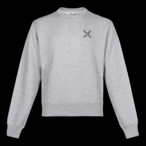 KENZO FW20 Little X Fleece Lined Sports Pearl Gray
