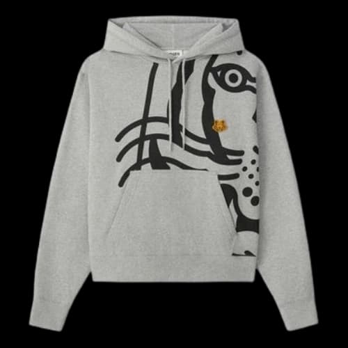 KENZO FW21 K-Tiger Tiger Head Pattern Gray