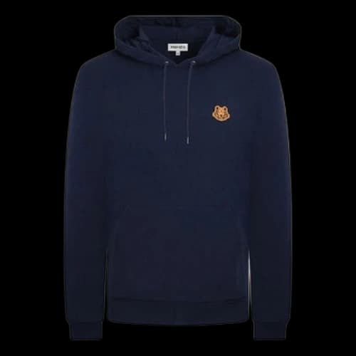 KENZO FW20 Tiger Head Embroidered Sports Navy Blue