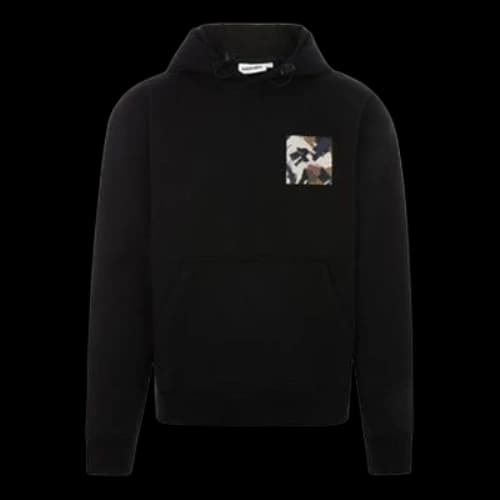 KENZO Chest Pattern Abstract Black