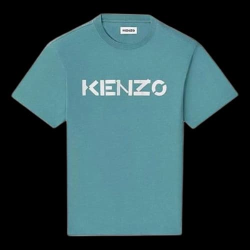 KENZO Chest Logo Pure Cotton Short Sleeve White