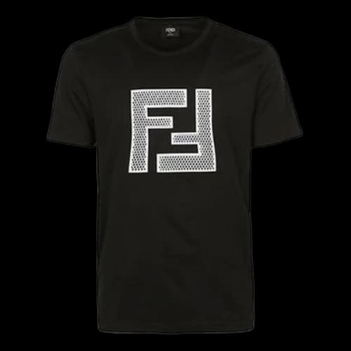 FENDI Mesh F Short Sleeve Black