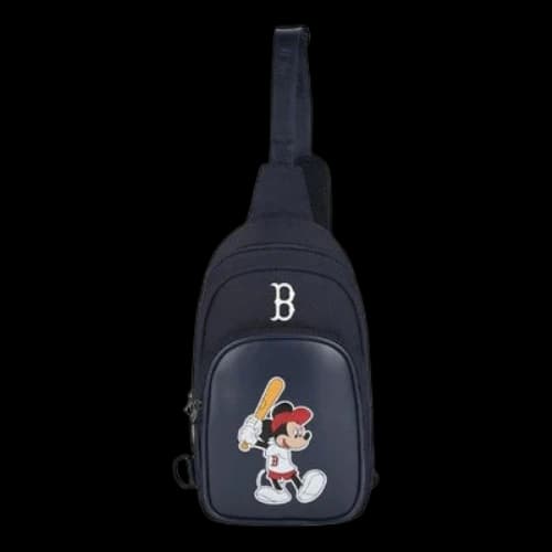 MLB x DISNEY Mickey Blue Shoulder Bag