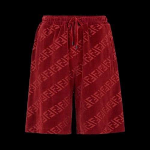 Fendi Bermuda Shorts 'Rosso'
