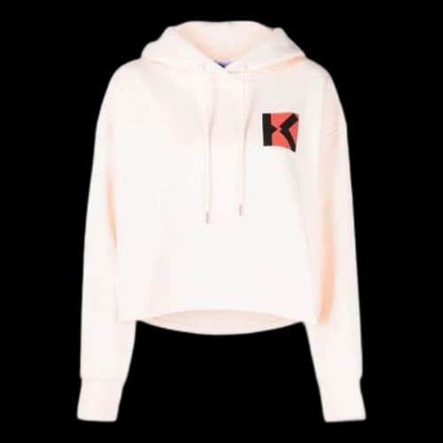 KENZO SS21 Alphabet Logo Printing Hoodie Pink (Women's)