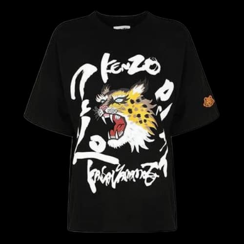 KENZO SS21 Printing Round-neck Black