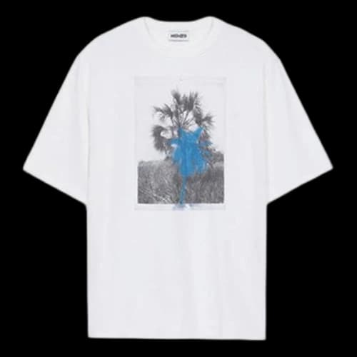 KENZO Unisex SS21 520 Series Printing Round-neck White