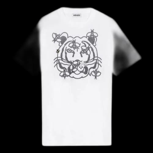 KENZO SS21 Round Neck Pullover Short Sleeve White
