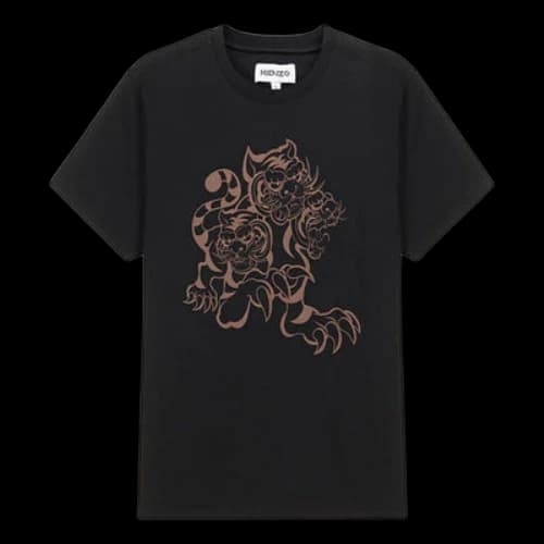 KENZO SS21 Printing Short Sleeve Black