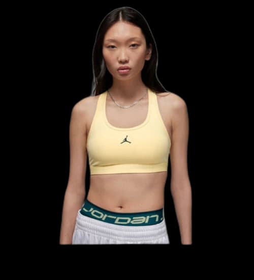 Air Jordan Jumpman Sports Bra 'Yellow' (Women's)