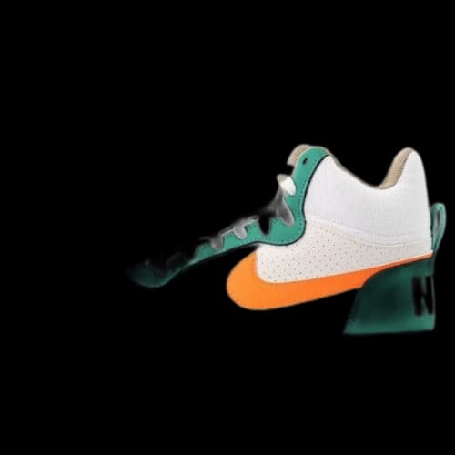 Nike Court Borough Mid Whitegreen