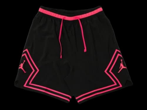 Jordan Dri-Fit Sport Diamond Shorts Black/Hyper Pink/Hyper Pink
