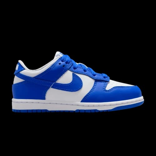 Nike Dunk Low White Hyper Royal (PS)