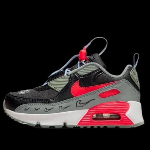 (PS) Nike Air Max 90 Toggle SE 'Black Green Bright Crimson'