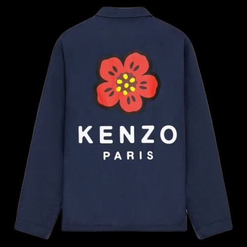 KENZO x Nigo Boke Flower Women's Coach Jacket Navy