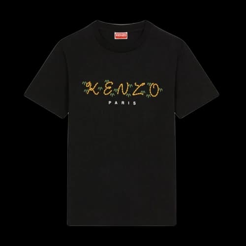 KENZO x Nigo Tiger Tail Relaxed Women's T-Shirt Black