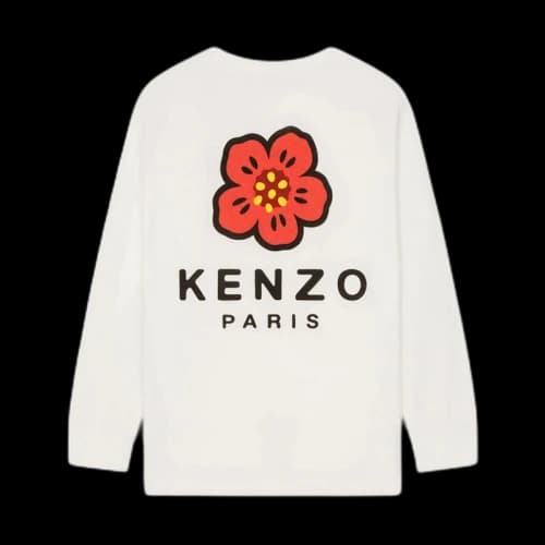 KENZO x Nigo Boke Flower Women's L/S T-Shirt White