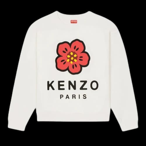 KENZO x Nigo Boke Flower Crewneck Sweatshirt White