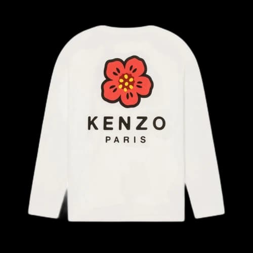 KENZO x Nigo Boke Flower L/S T-Shirt White