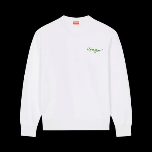 Kenzo Poppy Crewneck 'White'