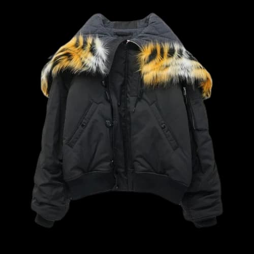 Kenzo Short Hooded Parka 'Black'