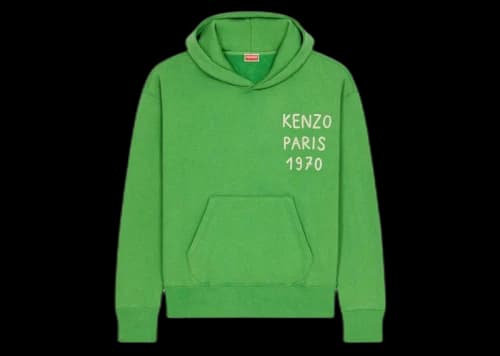 KENZO 1970 Paris Souvenier Hoodie Green