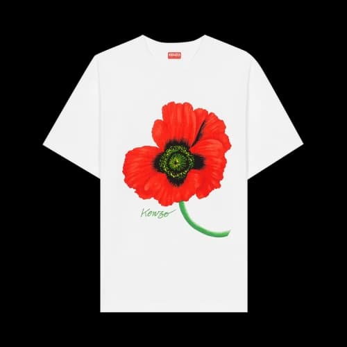 Kenzo Seasonal Graphic Tee 'White'